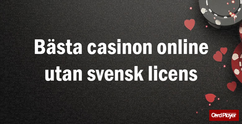 De bästa casinon utan svensk licens - 5 euro insatser